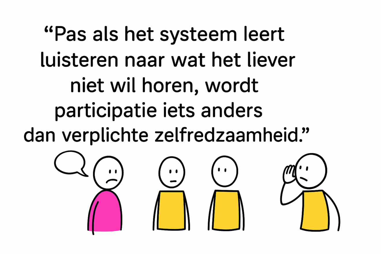 Één ervaringsdeskundige maakt nog geen goede Participatiewet